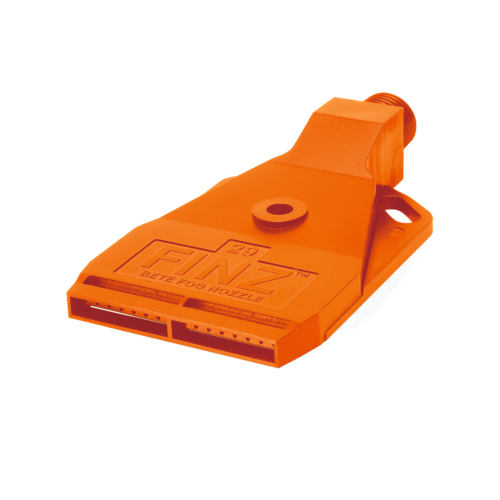 Finz® blåsmunstycke ger ett jämnt, kraftigt luftflöde och kan monteras individuellt eller flera sida vid sida för större täckning.