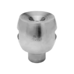 Spillback is a special hollow-cone nozzle with fine atomisation. Unlike traditional nozzles, the Spillback nozzle creates droplet sizes that are the same over the entire flow range, while maintaining pressure. The spillback nozzle is manufactured by BETE Spray Technology.